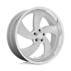 US Mag 1PC DESPERADO 5x120.65 24x9 +1 Silver Brush Face Mill Dc-lip