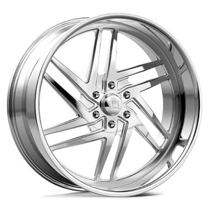 US Mag 1PC NEMESIS 6x139.7 24x10 +25 Polished