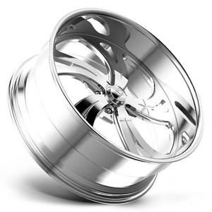 US Mag 1PC KOMPRESSOR 5 5x127 26x10 +5 Polished