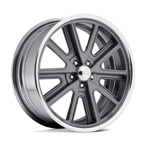 American Racing Vintage COBRA 5x127 17x11 -41 Two-pc Mag Gray Polish Barrel