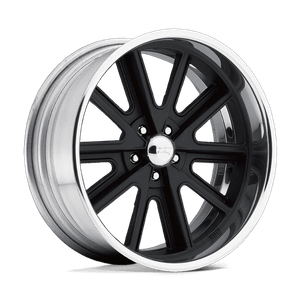 American Racing Vintage COBRA 5x114.3 18x12 -60 2-pc Hot R Blk Cntr Pol Barrel