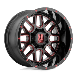 XD GRENADE 5x127 17x9 -12 Satin Black Milled W/ Rtcc