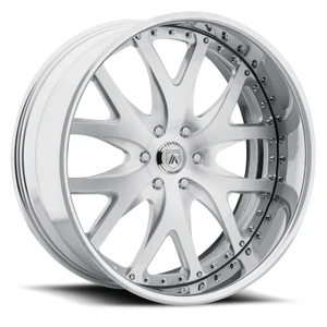 Asanti Forged AF873 5x120.65 20x8.5 +20 Brushed & Chrome