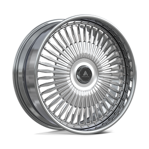 Asanti Forged STAKE 5x127 26x9 +5 Brushed Chrome