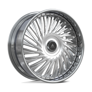 Asanti Forged PRESTIGE 5x127 26x10 +5 Brushed Chrome