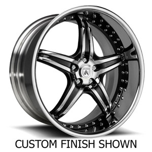 Asanti Forged DA144 5x112 22x10 +40 Black