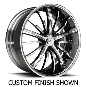 Asanti Forged DA175 5x120 24x10 Chrome
