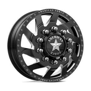 American Force AFW TEMPEST 8x200 22x8.25 +145 Black