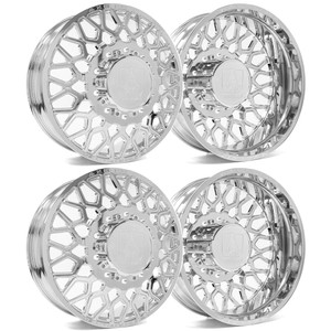 AXE WHEELS AF15 Dually 10x285.75 26x8.25 Fully Polished