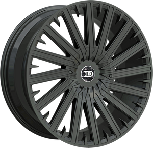 DRASTIC DS10 5x114.3 / 5x120 20x8.5 +35 Black