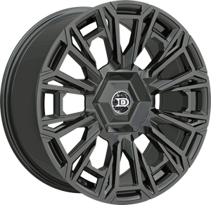 DRASTIC DS12 5x114.3 / 5x120 20x8.5 +35 Black