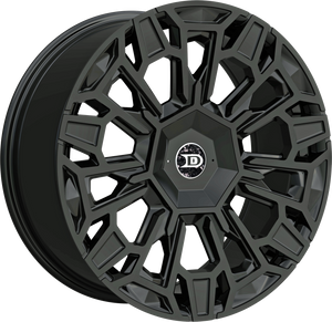 DRASTIC DS9 5x114.3 / 5x120 20x8.5 +35 Black