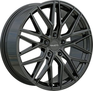 RAVETTI M16 5x120 20x9 +20 Gloss Black