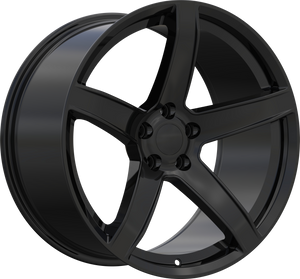 REPLICA 358 5x115 20x9.5 +15 Gloss Black
