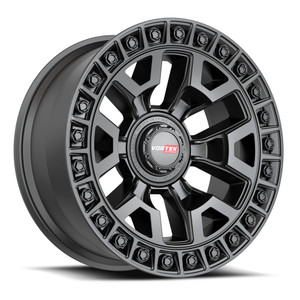 Vortek VRD-704 blank 5x/6x 20x9.5 -12 Matte Black