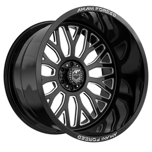 Amani Sorleno pocketed blank 8x 24x12 -44 Gloss Black & Milled