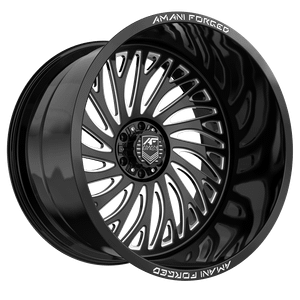 Amani Vamos-L blank 8x 22x12 -44 Gloss Black & Milled