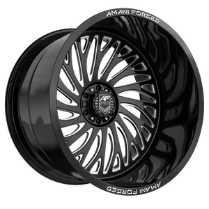 Amani Vamos-R blank 8x 24x12 -44 Gloss Black & Milled
