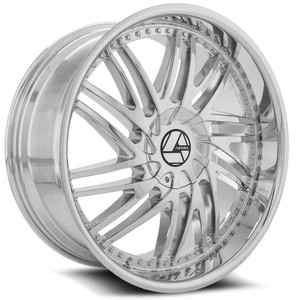 Azara AZA-509 blank 5x/6x 24x9 +18 Chrome
