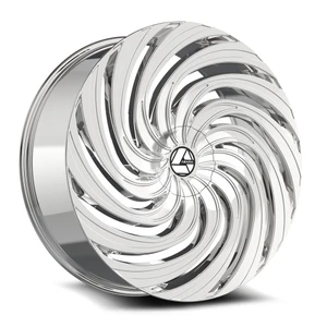 Azara AZA-535 blank 5x/6x 28x9.5 +15 Chrome