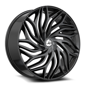 Azara AZA-537 blank 5x/6x 28x9.5 +15 Gloss Black