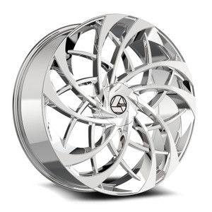 Azara AZA-540 blank 5x/6x 28x9.5 +15 Chrome