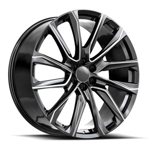 O.E. Revolution CAD-34 6x139.7 26x10 +31 Gloss Black & Milled
