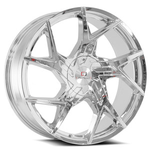 Cavallo CLV-26 5x114.3 / 5x120 20x8.5 +35 Chrome
