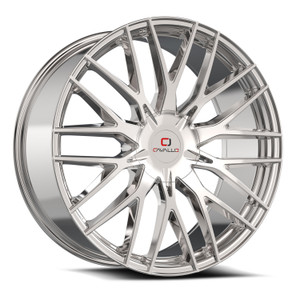 Cavallo CLV-45 blank 5x/6x 26x9.5 +18 Nano Chrome