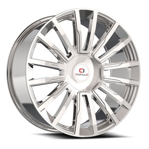 Cavallo CLV-47 blank 5x/6x 22x9.5 +15 Nano Chrome
