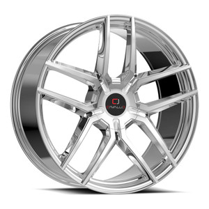 Cavallo CLV-55 blank 5x/6x 22x9.5 +18 Nano Chrome