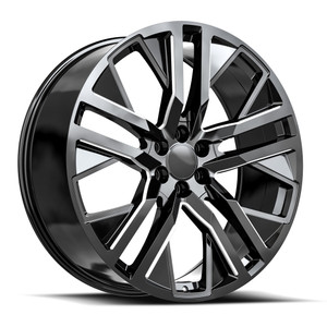 O.E. Revolution D-36 6x139.7 24x10 +31 Gloss Black & Milled