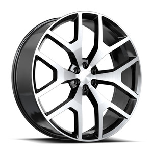 O.E. Revolution G-04 6x139.7 22x9 +31 Gloss Black & Machined