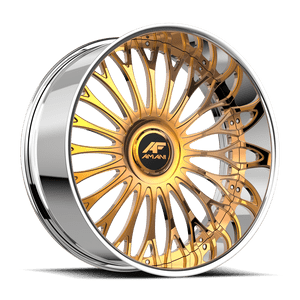 Amani Napoliano 6x135 / 6x139.7 28x9 +15 14k Gold Plated