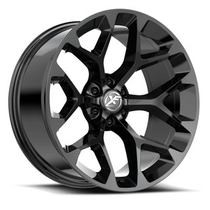 XF Off-Road XF-502 6x139.7 20x10 -12 Gloss Black