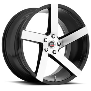 Spec-1 SPM-80 blank 5x 20x9 +20 Gloss Black & Machined