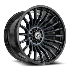 XF Off-Road XF-231 5x127 / 5x139.7 22x10 -18 Gloss Black & Milled