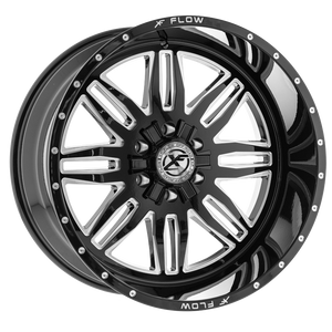 XFX Flow XFX-303 5x127 / 5x139.7 24x14 -76 Gloss Black & Milled