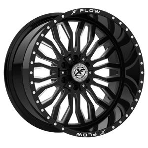 XFX Flow XFX-305 6x135 / 6x139.7 24x14 -76 Gloss Black & Milled