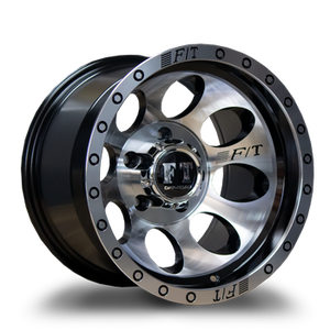 FULL THROTTLE FT5096 5x114.3 15x10 -44 Gloss Black / Machine Face