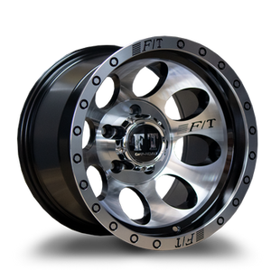 FULL THROTTLE FT5096 6x139.7 15x10 -44 Gloss Black / Machine Face