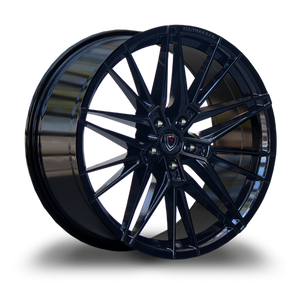 MARQUEE WHEELS M1005 5x115 20x9.5 +25 Gloss Black