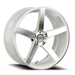 Strada PERFETTO 5x114.3 / n/a 22x8.5 30MM White Machined