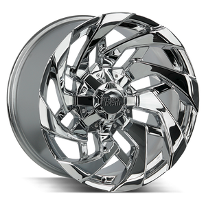 Off Road Monster M24 5x127 / 5x139.7 20x10 NEG 19MM Chrome