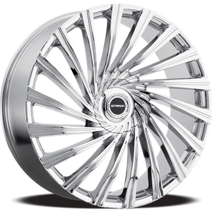 Strada TORNADO 5x115 / 5x120 22x9.5 13MM Chrome