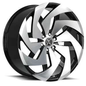 Xcess X04 5x114.3 / n/a 22x9 35MM Gloss Black Machined