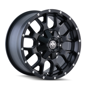 MAYHEM WARRIOR 8015 MATTE BLACK 20x9 -170 18mm 125.2mm
