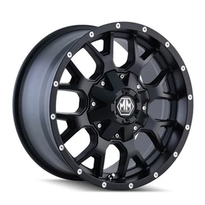 MAYHEM WARRIOR 8015 MATTE BLACK 20x9 -165 .1 0mm 130.8mm