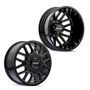 MAYHEM COGENT DUALLY (8107D) GLOSS BLACK 20x8 -200 115mm 142mm