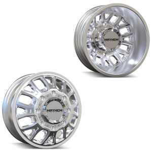 MAYHEM COGENT DUALLY (8107D) POLISHED 17x6.5 -200 142mm 142mm